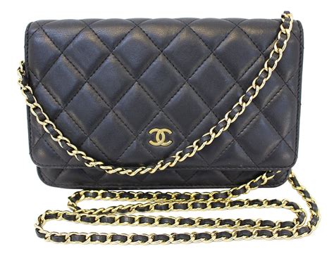 chanel crossbody chain bag|authentic chanel wallet crossbody.